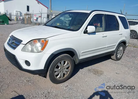 2006 Honda Cr-V Se из США, поврежденный, VIN JHLRD78936C040834